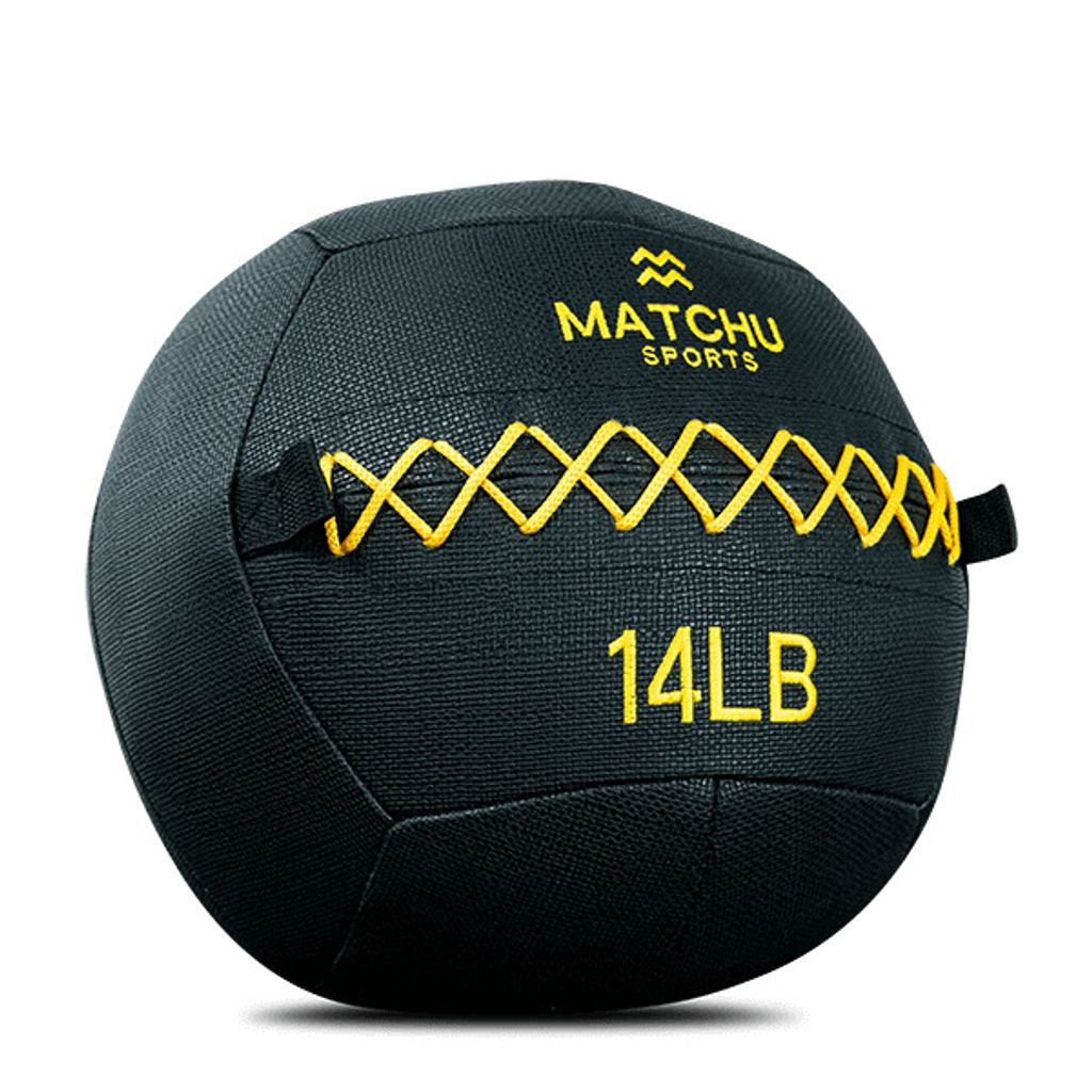 Matchu Sports Wall Ball 6 kg - schwarz / geld - 36 cm