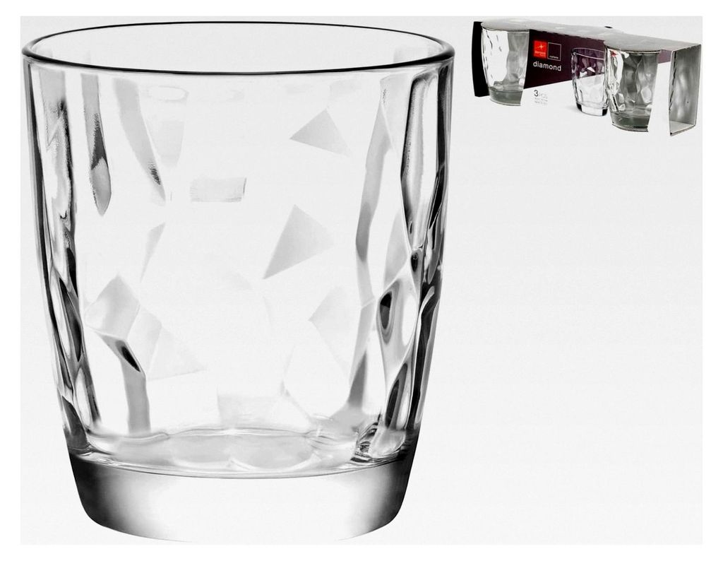 Glas-Diamant-Set, 30 cl