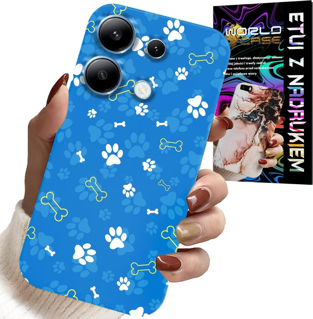 Fall Für Xiaomi Note 13 5G - Knochen Pfoten Hund Patrouille Designs Für Kinder