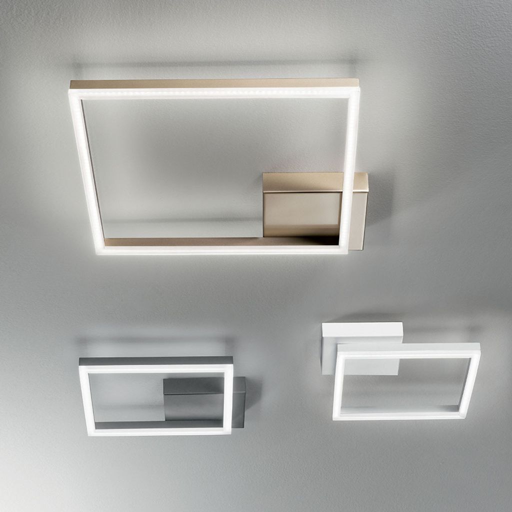 Fabas Luce Bard LED Deckenleuchte Metall 42cm