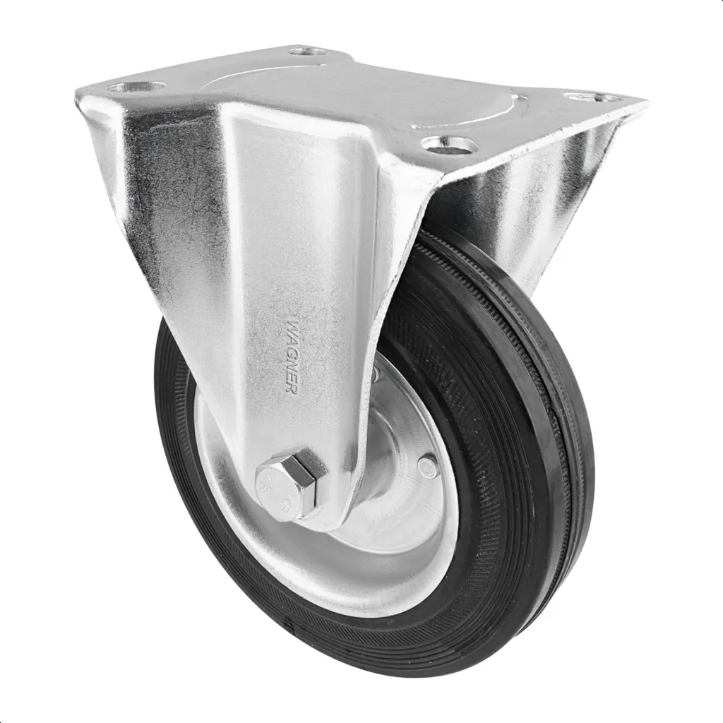 WAGNER Design Yourself 4812401 Roulette Fixe RO 8124 Argentée Industrielle