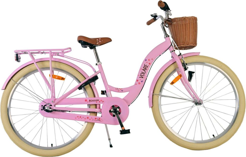 Volare Blossom Kinderfahrrad - Mädchen - 26 Zoll - Rosa - Produktbild 