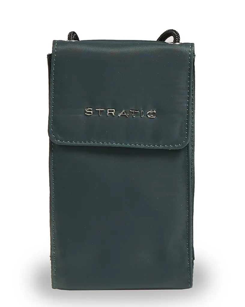Borsa a Tracolla Stratic Pure Dark Green: Professionalità Sostenibile