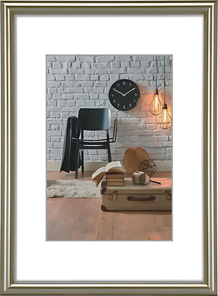 Cornice Moderna 40x50 Grigio Sevilla | Decorazione Parete Minimal Online