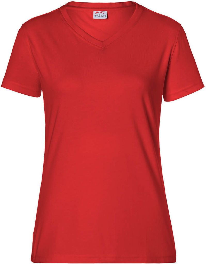Kübler Shirts T-Shirt Damen mittelrot Gr. XL