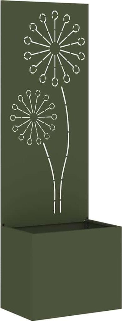 Garten Sichtschutz-Leinwand Olivgrün 50 x 150 cm