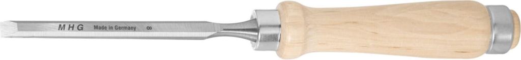 MHG Stechbeitel mit Holzheft, Schneidenbreite: 8 mm
