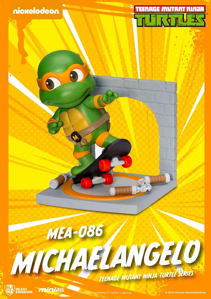 Pack de Figurines TMNT à Collectionner - Modèles Mini Egg Attack - 19