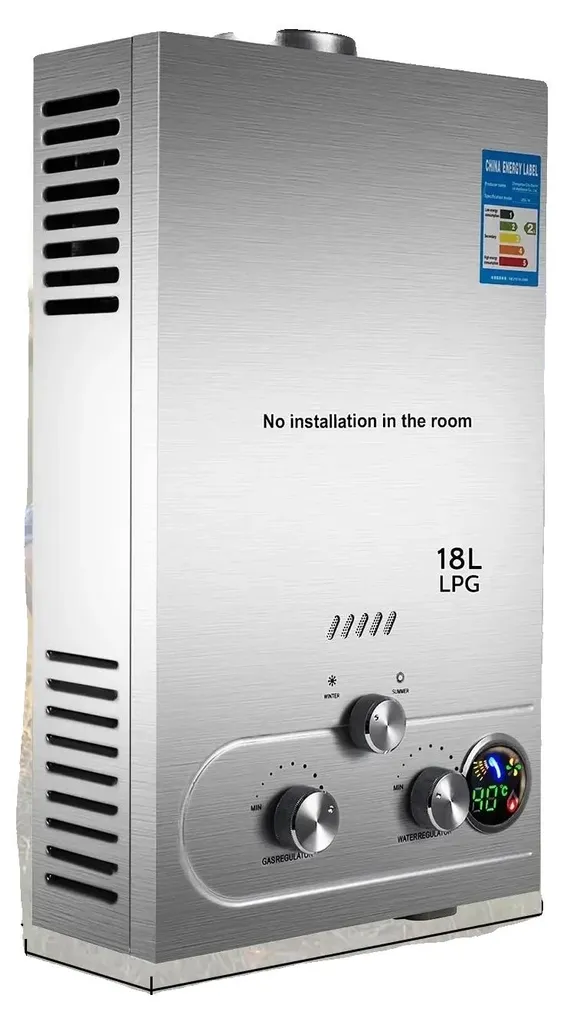 Chauffe-eau instantané 18L 36kW - Solution anti-gaspillage d'eau chaude