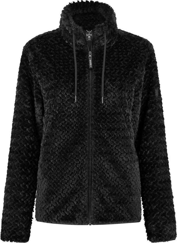 Damen-Sweatshirt Kjelvik Wms Ann 40 Schwarz - 44 Produktbild 
