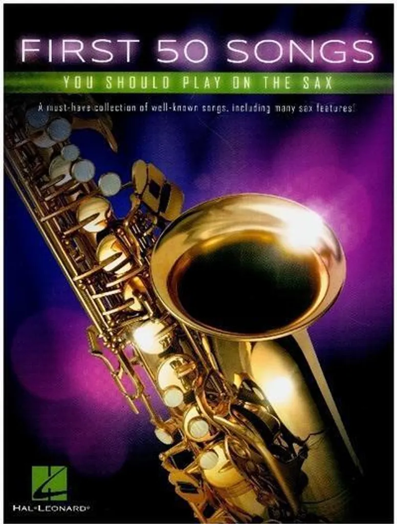 Recueil de partitions saxophone avec 50 morceaux faciles et variés