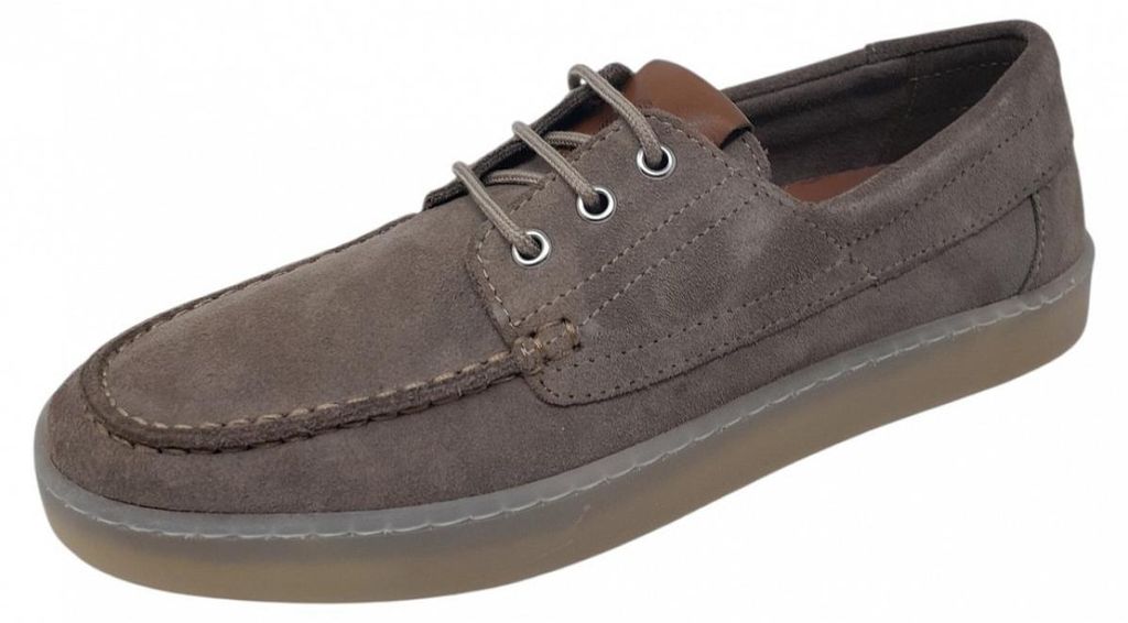 Lerros Herrenschuhe Slipper Mokassin Grau Freizeit, Schuhgröße:43 EU