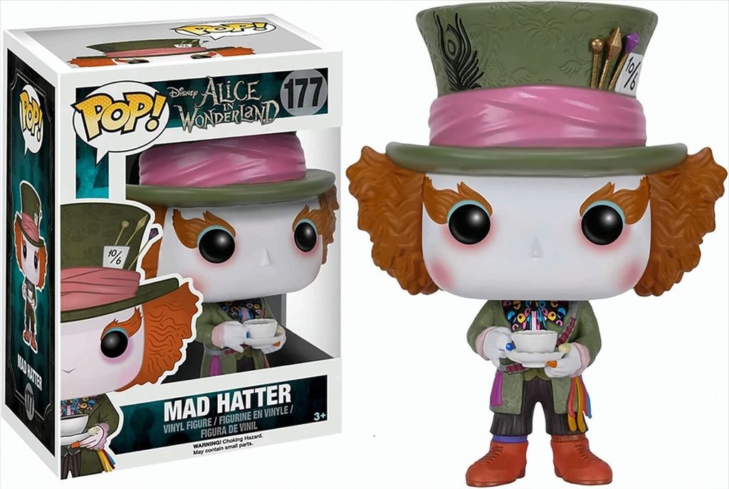 Disney Alice in Wonderland - Mad Hatter 177 - Funko Pop! - Produktbild 