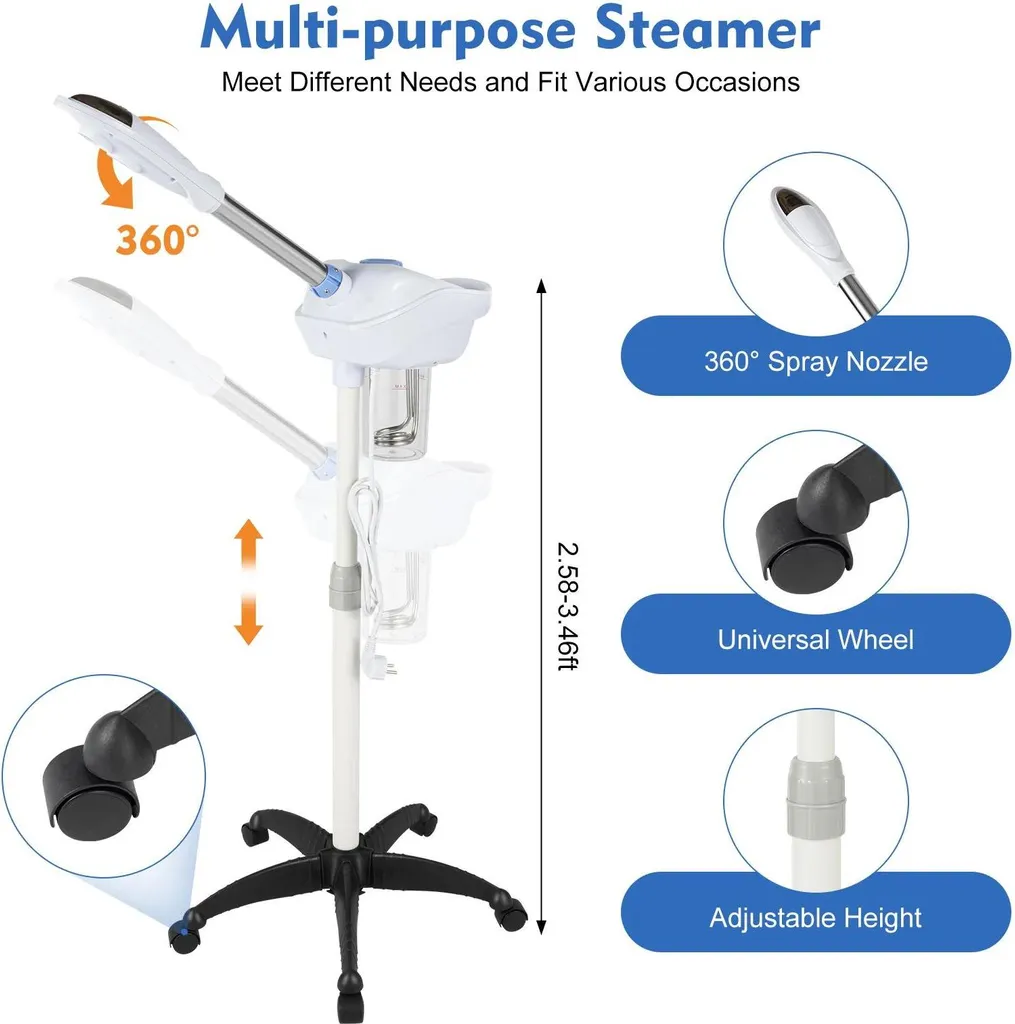 Vapozone professionnel avec buse rotative 360° et réservoir de 800 ml - 9