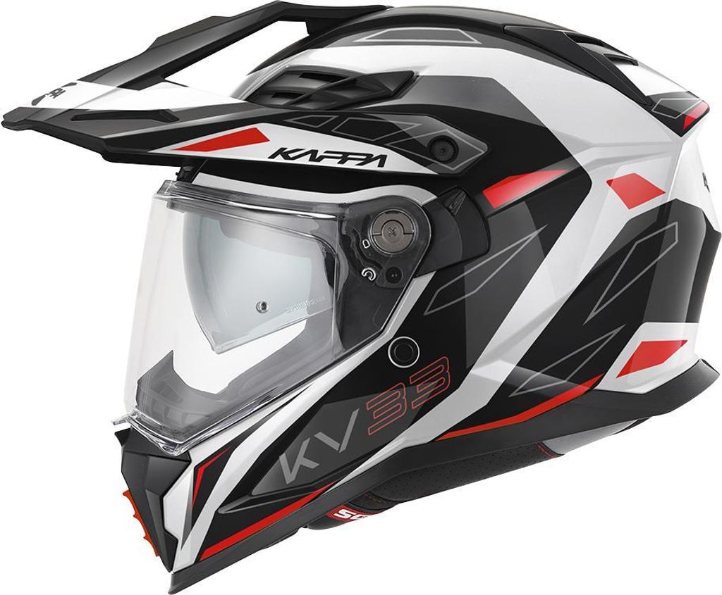 KASK KV33 GRAPHIC WIZZARD Enduro Helm mit ECE 22R06 Homologation 61/XL