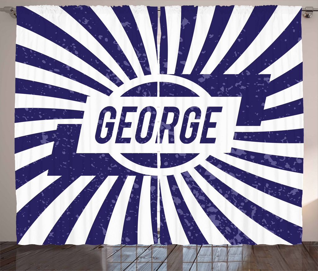 ABAKUHAUS George Rustikaler Gardine, Die weit verbreitete Bezeichnung angerauht, Schlafzimmer Kräuselband Vorhang mit Schlaufen und Haken, 280 x 2...