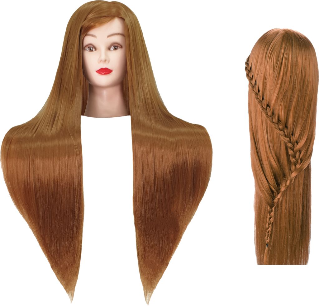 Limage Übungskopf ANDREA – Steigern Sie Ihr Friseurhandwerk Mit 60cm Lichtblond Proteinhaar
