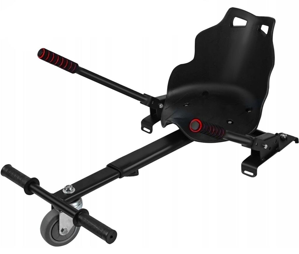 Kruzzel 23193 Vozík pro hoverboard Gokart černá Obrázek produktu 