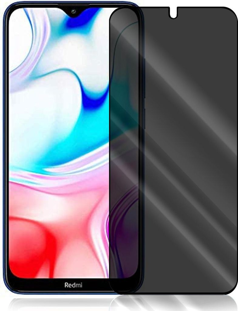 Anti Spy Panzer Folie für Xiaomi Redmi 8 Privacy Produktbild 