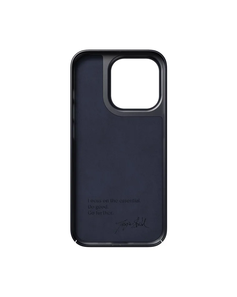 Protection iPhone 14 Pro MagSafe Nudient Thin Bleu pour Charge Sans Fil - 2