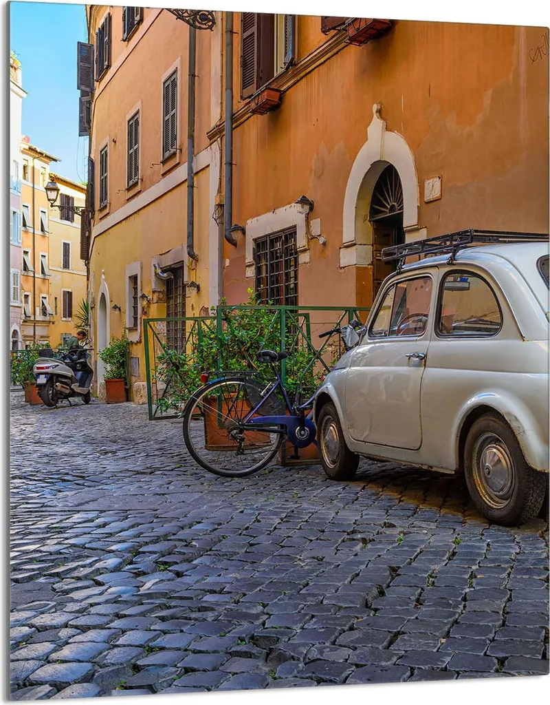 Copripiano Cottura Ceramica 40x52 Vetro Decorativo Car Lane | Shop