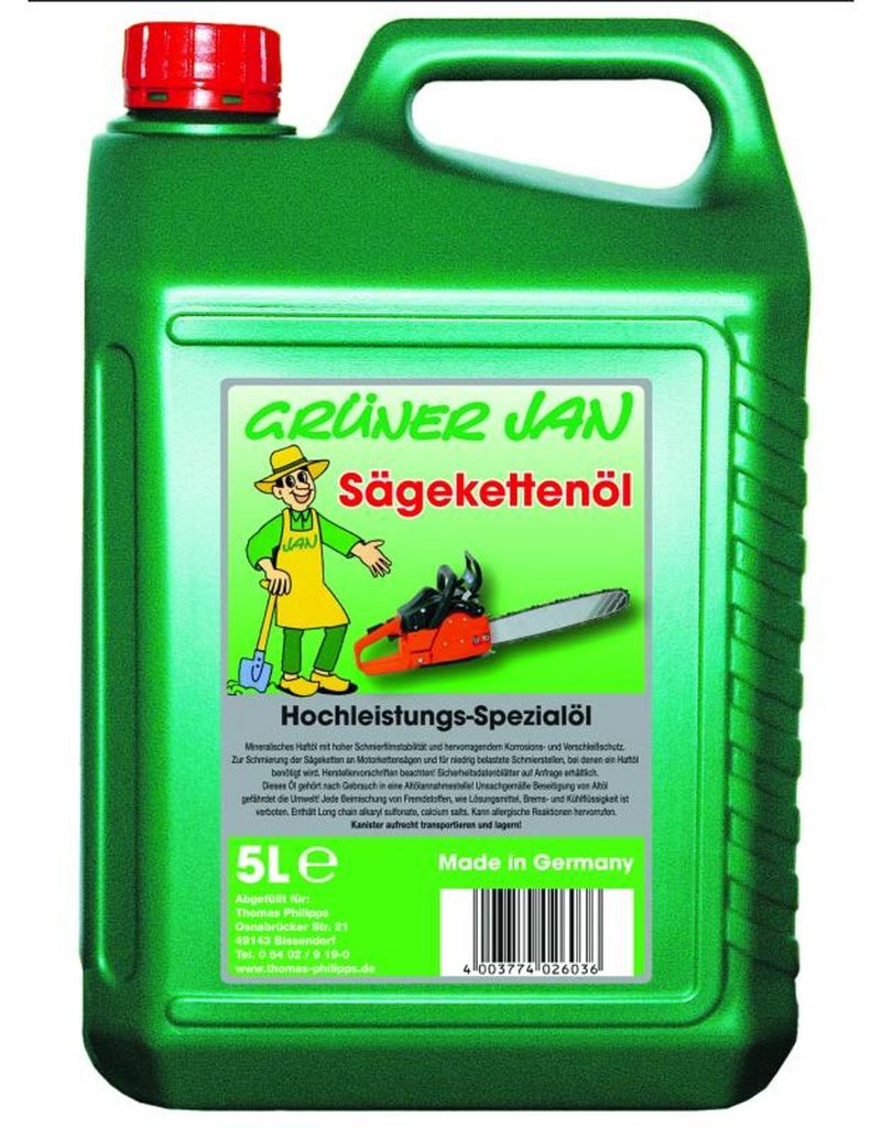 5L Sägekettenöl Hochleistungs-Spezialöl Kettenöl Produktbild 