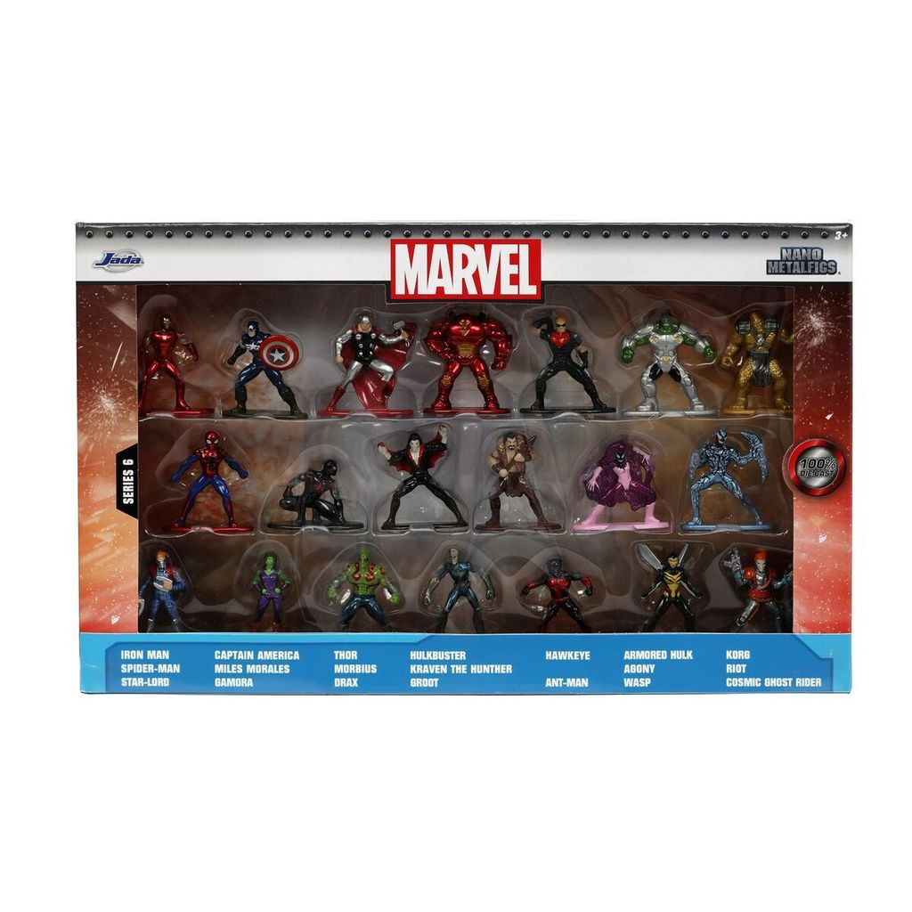 Jada Marvel Metall-Nanofiguren 20er-Pack, Version 6 Produktbild 3