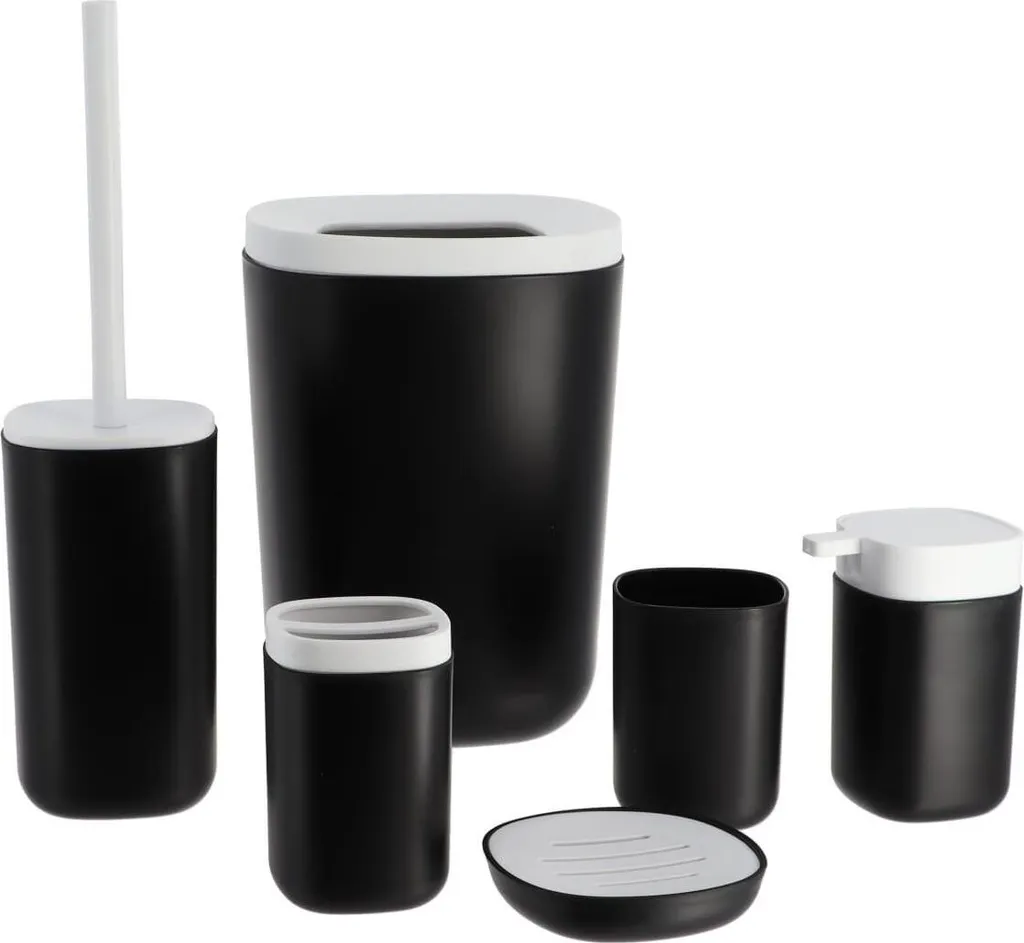 Rangement de salle de bain Lea Black - Solution complète contre le bazar