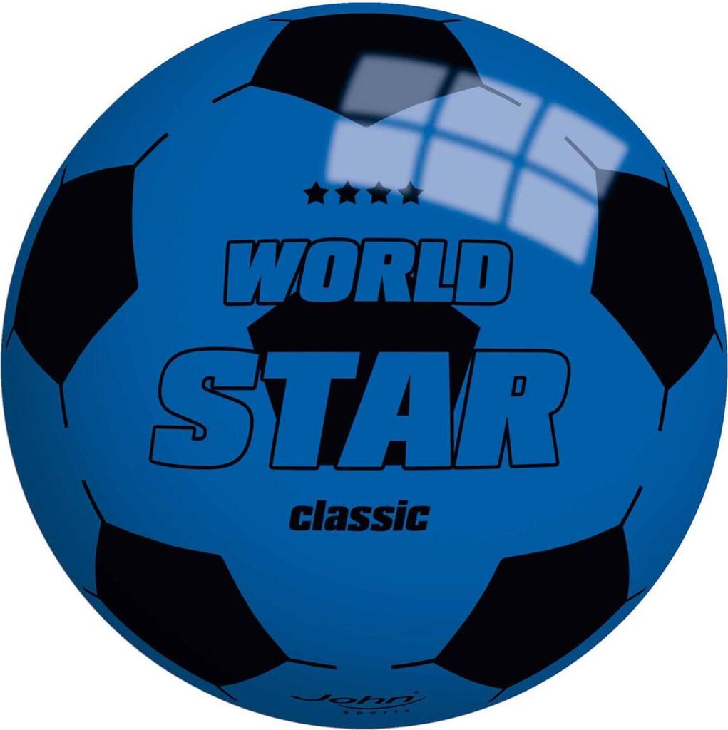 John, piłka nożna World Star, Ø 22 cm, wielokolorowa Zdjęcie produktu 