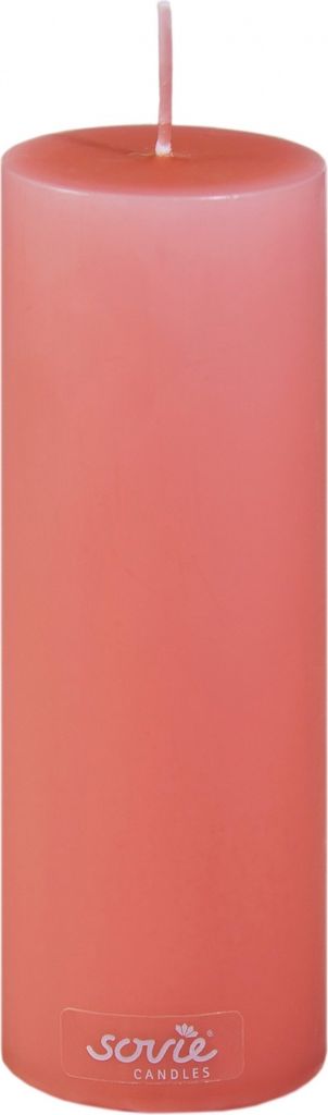 Stumpenkerze Kupferrot, Ø 50 x 150 mm - Brenndauer ca. 42 Stunden