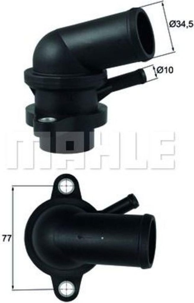MAHLE Thermostat Kühlmittel 87°C für CHEVROLET KALOS für Produktbild 