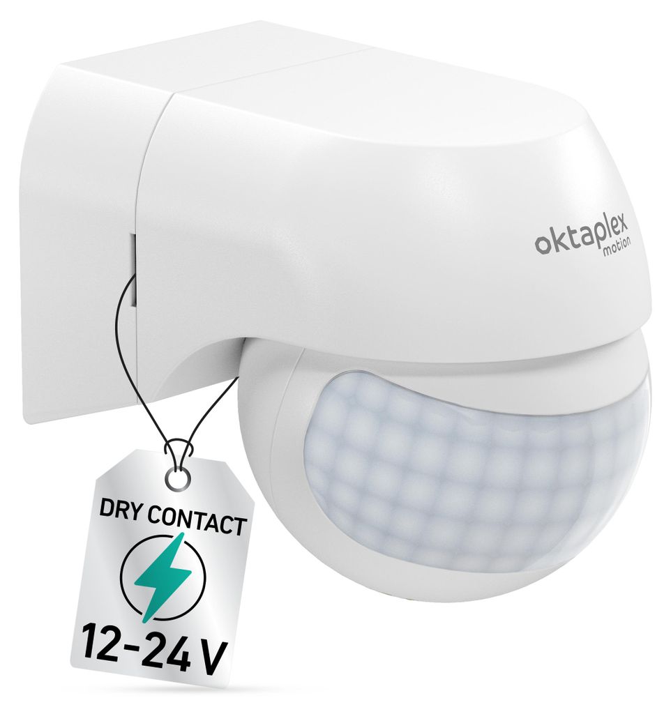 Oktaplex Ana Bewegungsmelder 12–24 V mit potentialfreiem Produktbild 