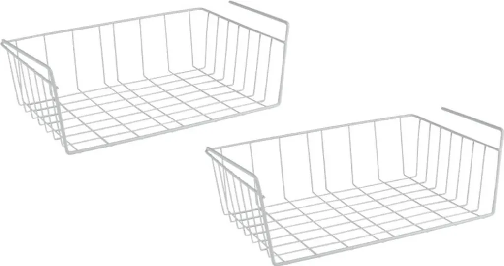 Rivoluziona i tuoi Spazi con Metaltex Babette - Set 2 Cestini Bianchi