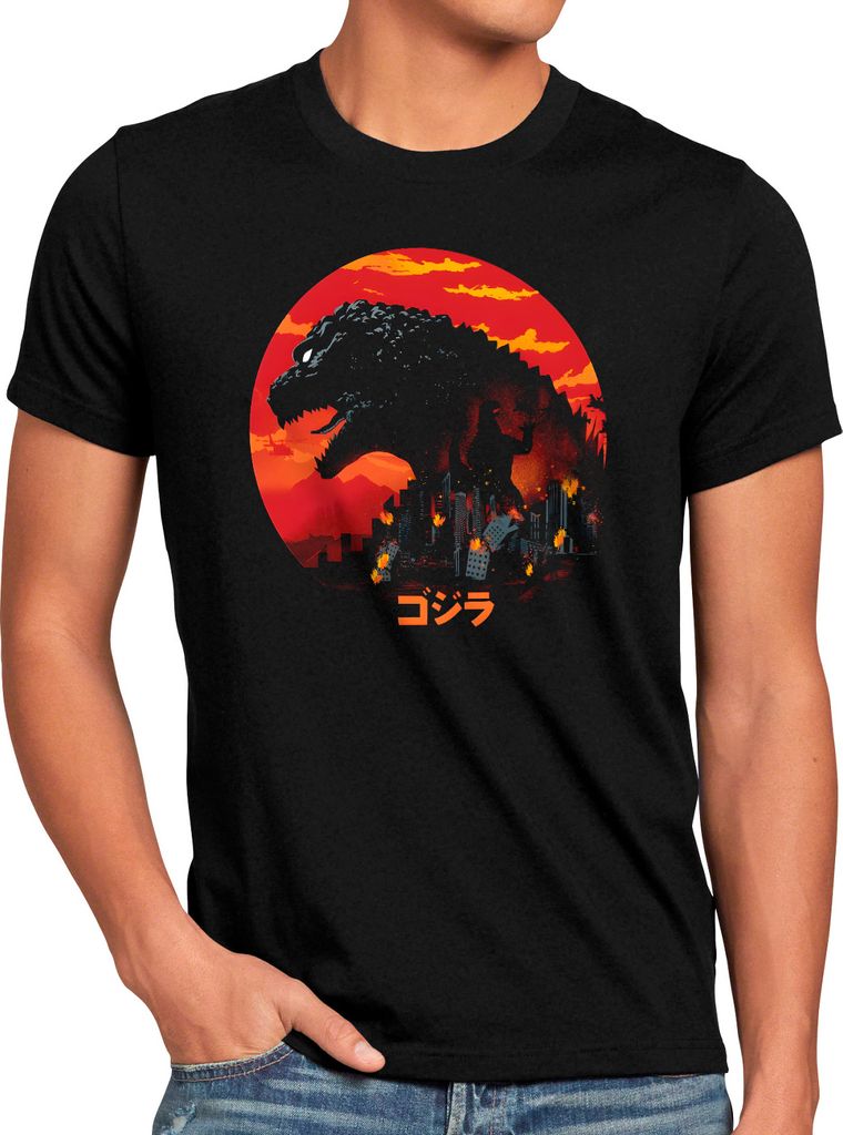 style3 Immortal Kaiju Herren T-Shirt japan monster nipon tokio tokyo
