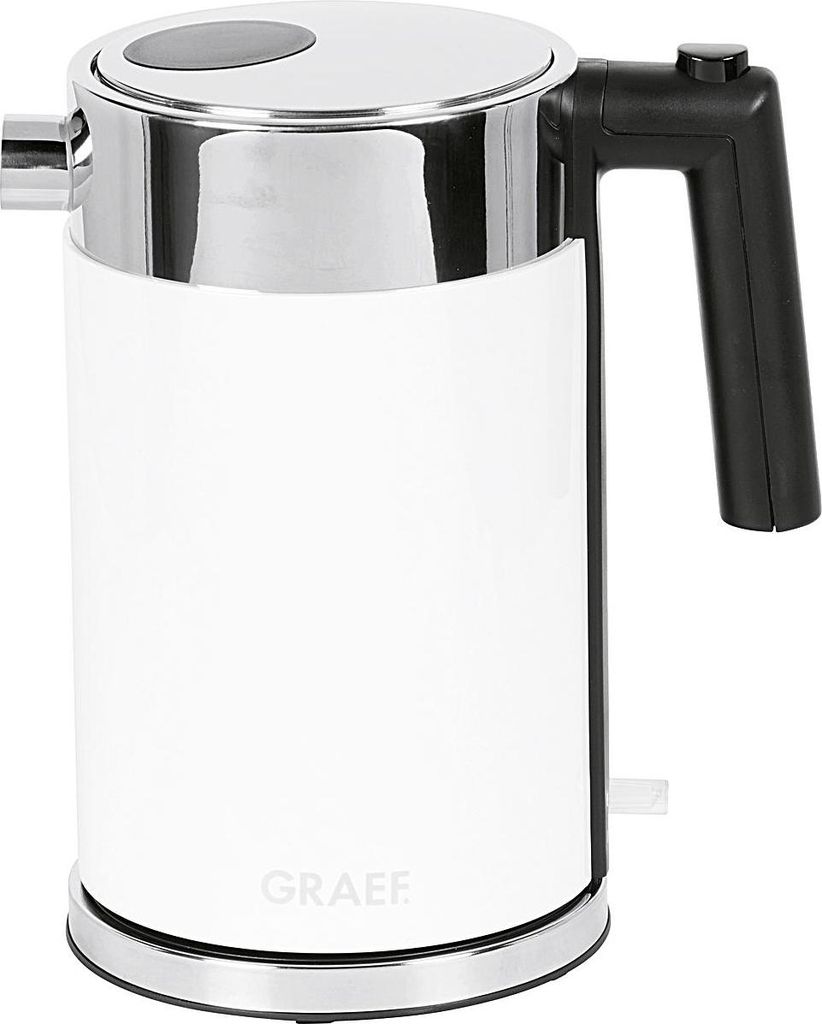 Graef WK 61 Wasserkocher weiss-edelstahl