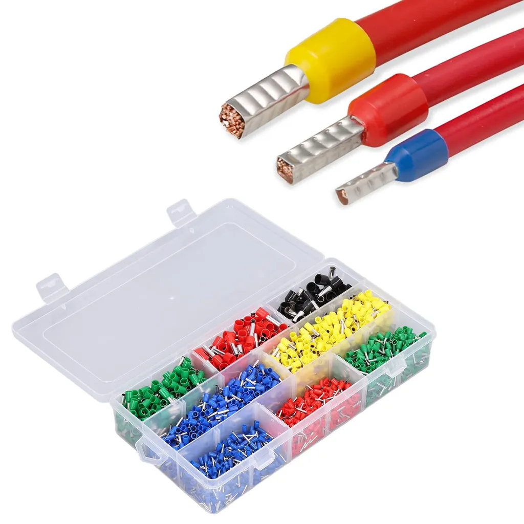 Embouts de câblage pour tableau électrique de 0.5 à 16 mm² | 2000 pcs - 13