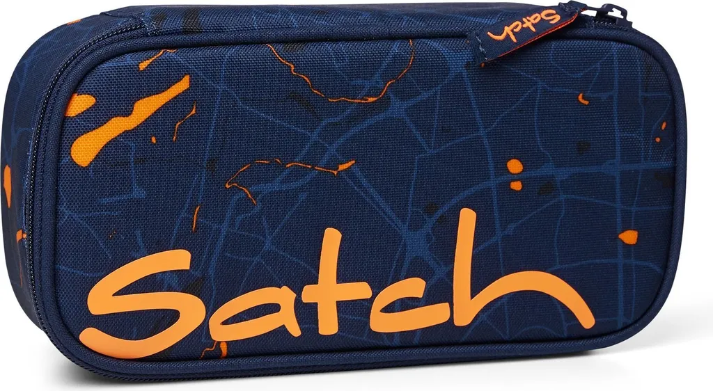 satch astuccio per matite Schlamperbox Urban Journey blu multicolore