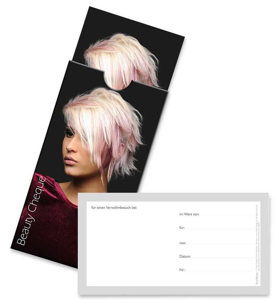 Trend Design Geschenkgutschein Beauty Cheque inkl. Produktbild 