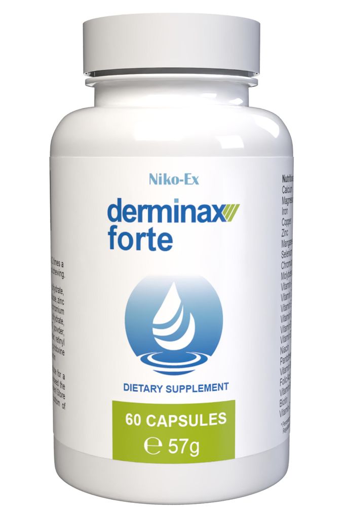 derminax Forte - 60 Kapseln hochdosiert - Original Rezept Produktbild 