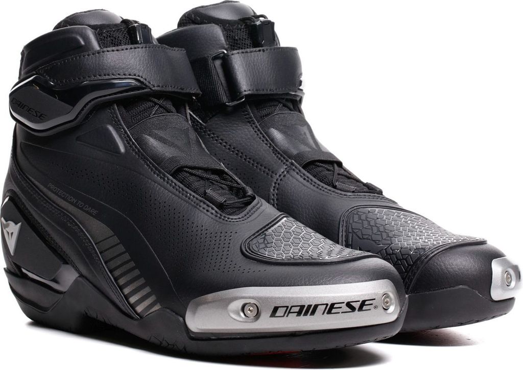 Dainese Superya Motorrad Schuhe, schwarz/anthrazit, 39