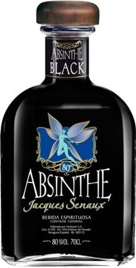 Absenta Jacques Senaux 70º Black Aperitif (Wermut) Spanien  Produktbild 