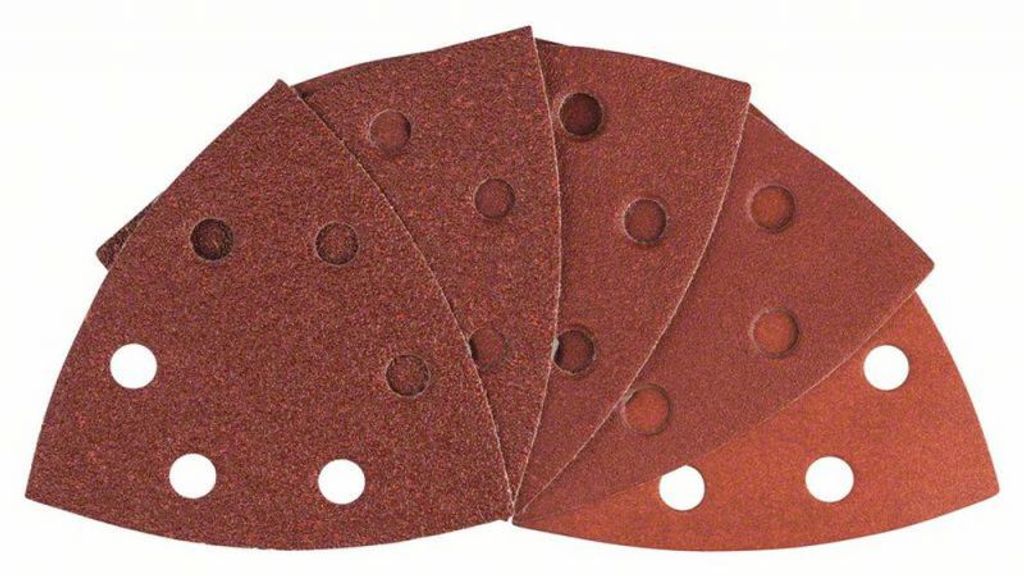 Brúsny papier pre delta brúsky Bosch 93 x 93 x 93 mm, 10 ks Obrázok produktu 