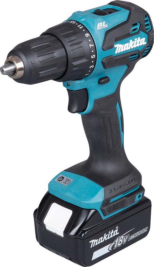 Makita Akku-Schlagbohrschrauber 18V / 3,0 Ah, 2 Akkus + Produktbild 