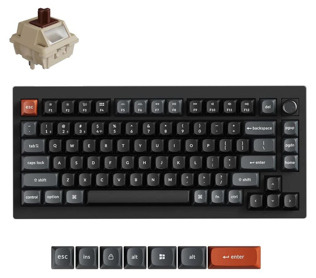Keychron V1 Ultra 8K Kabellose Mechanische Tastatur, Produktbild 