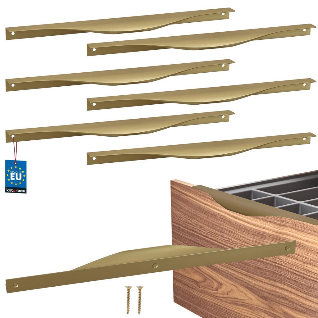 KOTARBAU® Lot de 6 poignées d'armoire et de meuble 320 / Image du produit 