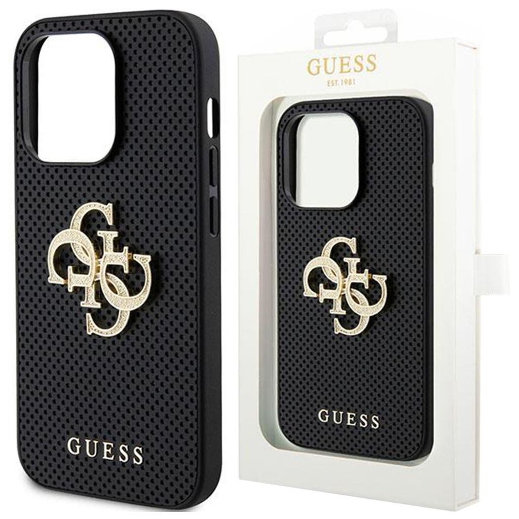 Guess Guhcp15Spsp4Lgk Iphone 15 6.1" Czarny/Black Hardcase Zdjęcie produktu 