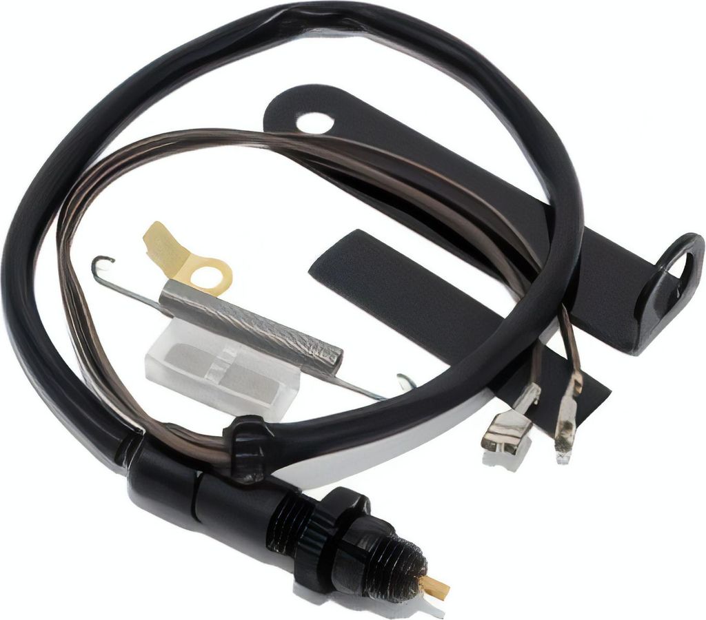 MZA Bremslichtschalter Set mit Befestigungswinkel, schwarz + Kleinteile kompatibel mit Simson S50, S51, S70