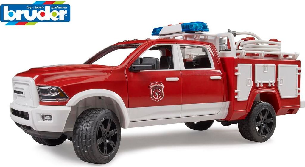 hasičské auto bruder RAM 2500 so svetlom a zvukom Obrázok produktu 
