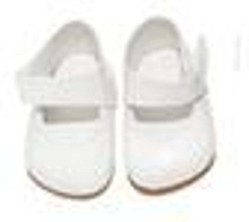 Asi Puppenkleidung Schuhe weiß 36-40cm Puppenzubehör