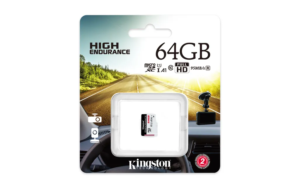 Kingston MicroSD 64 Go High Endurance résistante aux cycles critiques - 3
